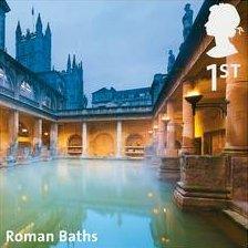 Roman Baths stamp