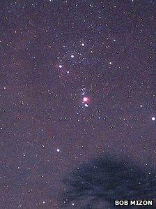 The Orion constellation