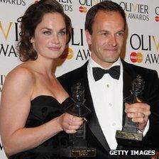 Ruth Wilson and Jonny Lee Miller