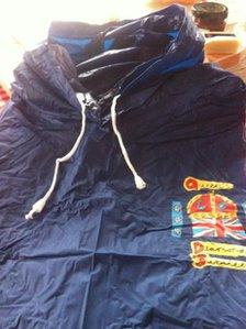 Diamond Jubilee rain poncho