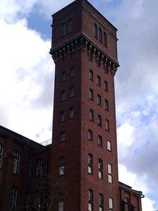 Lexington block water tower