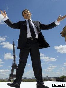 Nicolas Sarkozy at Trocadero (1 May 2012)