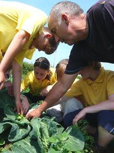 Children with a local supplier