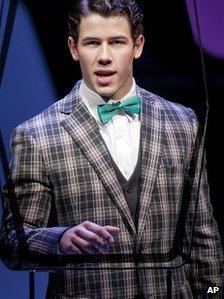 Nick Jonas in How To Succeed in Business Without Really Trying