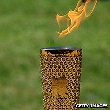 London 2012 Olympic torch