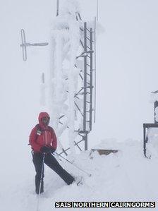 Weather station on Cairn Gorm last Friday