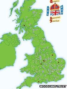 Map of the UK