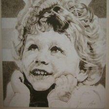 Portrait of The Queen as a child