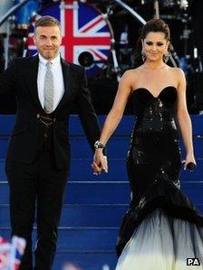 Gary Barlow and Cheryl