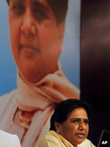 Dalit leader Mayawati