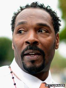 Rodney King April 30, 2012 in Los Angeles, California.