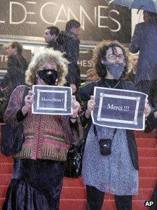 Cannes Festival protest