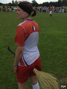 Quidditch player in Oxford