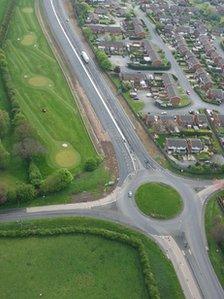 The Wrexham Industrial Estate relief road