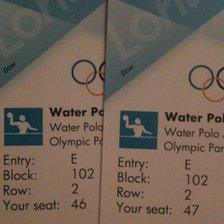 Olympic tickets