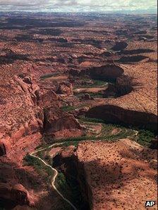 A 1996 file photo of the Escalante River