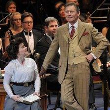 Annalene Beechey and Anthony Andrews at the My Fair Lady Prom. © 鶹Լ/Chris Christodoulou