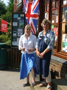 Annie Williams & Mandy Woods in Abinger Hammer