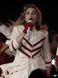 Madonna performs in Vienna, 29 July 2012