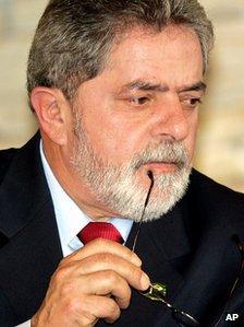 Luiz Inacio Lula da Silva in a file photo from 2005