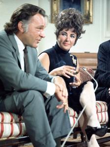 Richard Burton and Elizabeth Taylor