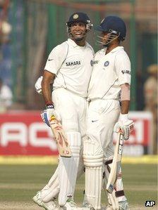 VVS LAxman and Saurav Ganguly