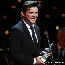 Nigel Harman at the 2012 Oliviers. Photo by Tim Whitby