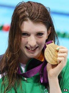 Bethany Firth with medal