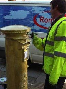 Ellie Simmonds post box