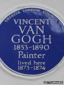 A blue plaque like this one in London could start appearing around Swansea