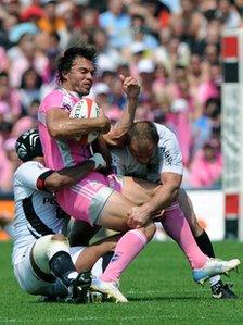 Pink rugby kit