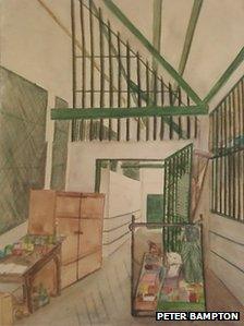 Painting by Jeanne Grist