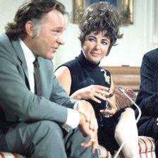 Richard Burton and Elizabeth Taylor