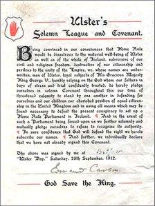 The Ulster Covenant