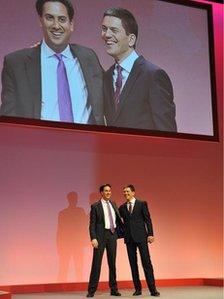 Ed and David Miliband