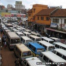 Kampala traffic