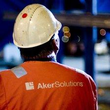 Aker Solutions worker