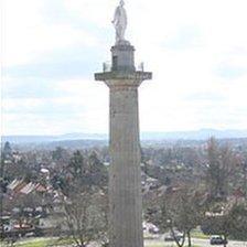 Lord Hill statue and column