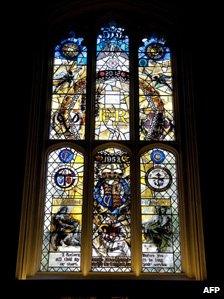 Stained glass window