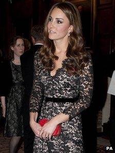 The Duchess of Cambridge attends a reception and dinner in aid of the University of St Andrews 600th Anniversary Appeal at Middle Temple Treasury, London