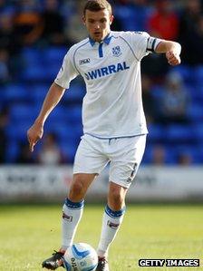 James Wallace of Tranmere Rovers