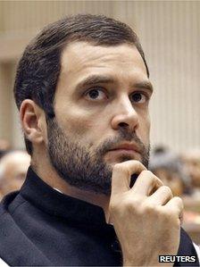 Rahul Gandhi, a lawmaker and son of India"s ruling Congress party chief Sonia Gandhi, attends the Nehru memorial lecture in New Delhi November 14, 2012