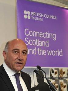 Lloyd Anderson, director of British Council Scotland