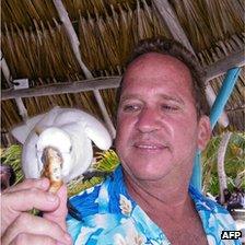 Undated photograph showing US citizen Gregory Viant Faull(52) who was murdered in Ambergris Caye, Belize