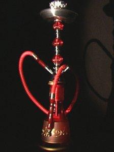 A shisha pipe