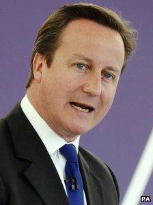 Prime minister David Cameron