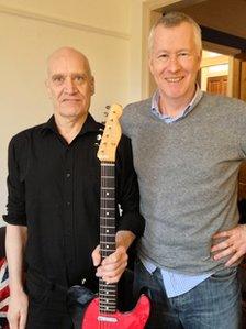 Wilko Johnson with the BBC's John Wilson