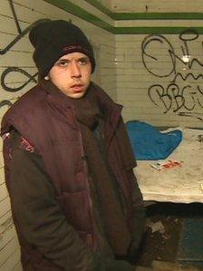 Brian, living on Birmingham's streets