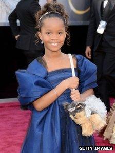 Quvenzhane Wallis at this year's Oscars