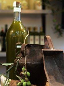 Olive oil bottle